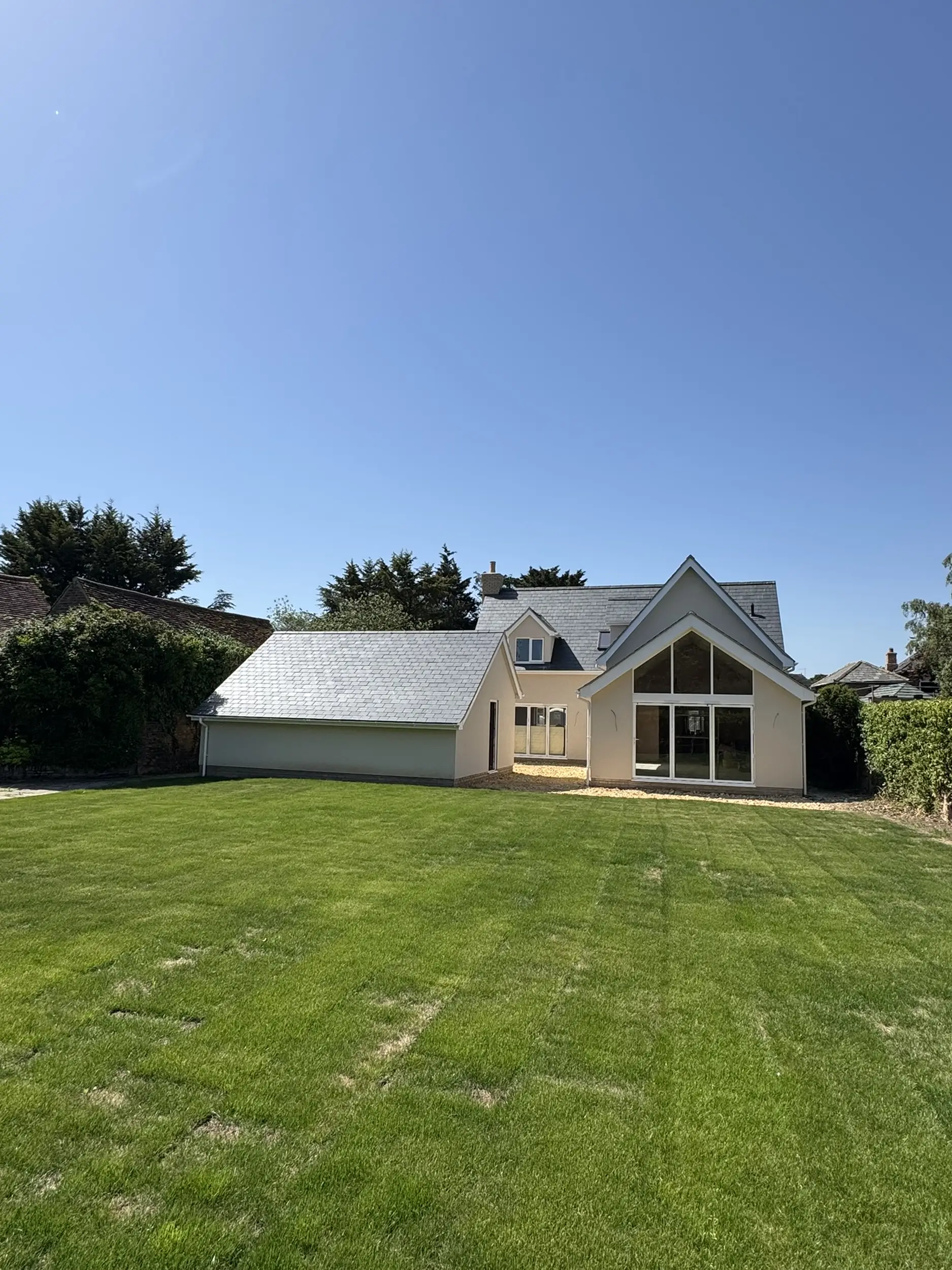 Completed new build with garden